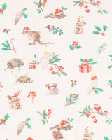 Minihaha Festive Print SS Romper