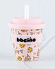 bbcino 120mL Babycino Cup - Tough Cookie (Pink)