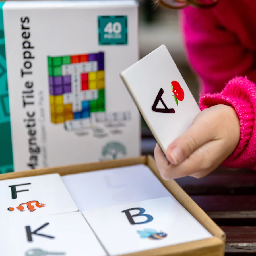 Learn & Grow Alphabet Upper Case Magnetic Tile Topper
