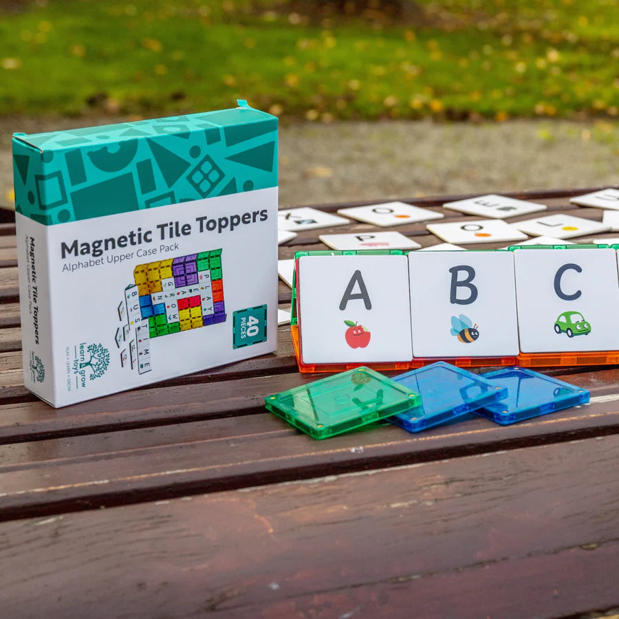 Learn & Grow Alphabet Upper Case Magnetic Tile Topper