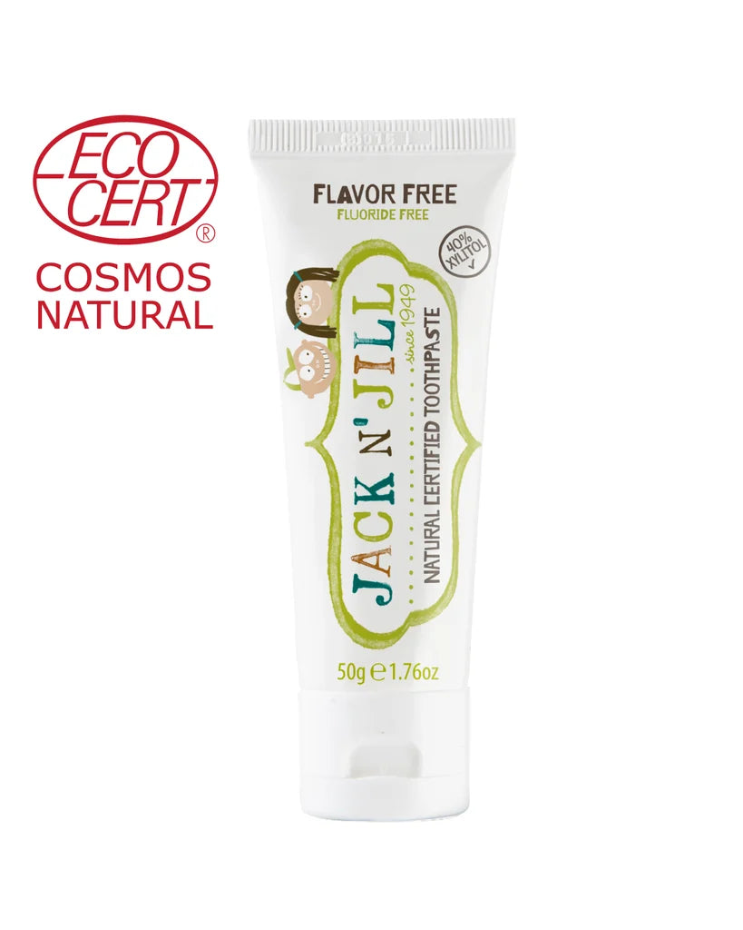 Jack N' Jill Natural Toothpaste - Flavour Free