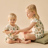 Wilson + Frenchy Holly Jolly Magic Organic Growsuit