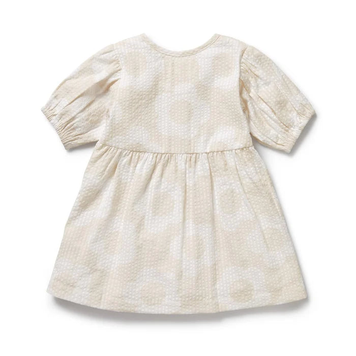 Wilson + Frenchy Daisy Bloom Organic Button Dress