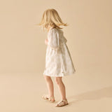 Wilson + Frenchy Daisy Bloom Organic Button Dress