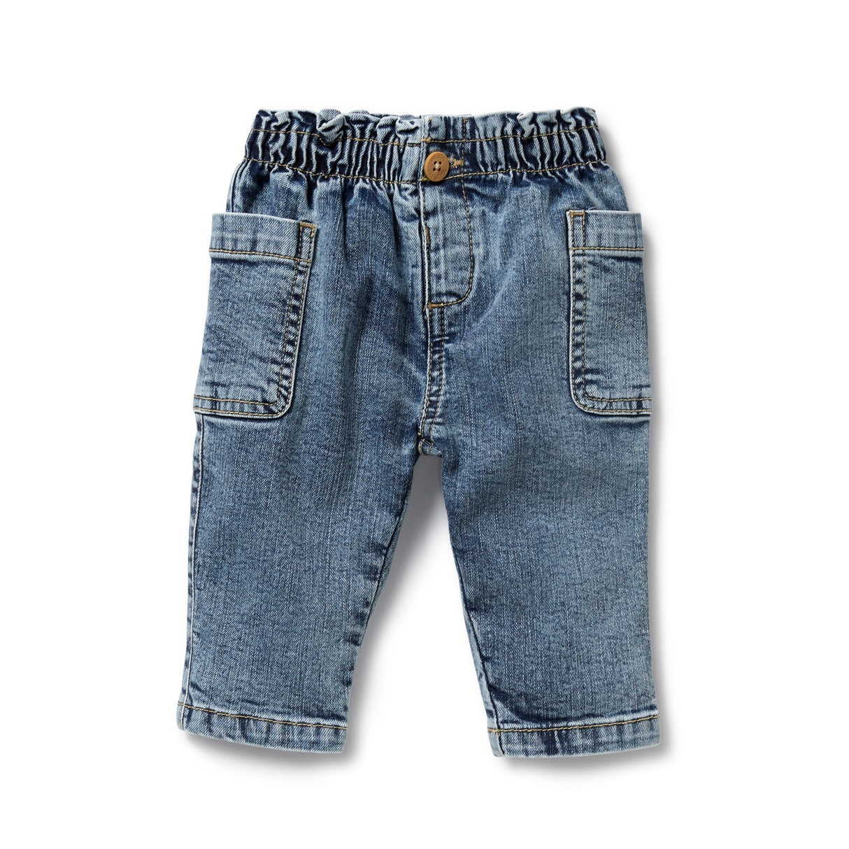 Wilson + Frenchy Organic Cotton Denim Pants