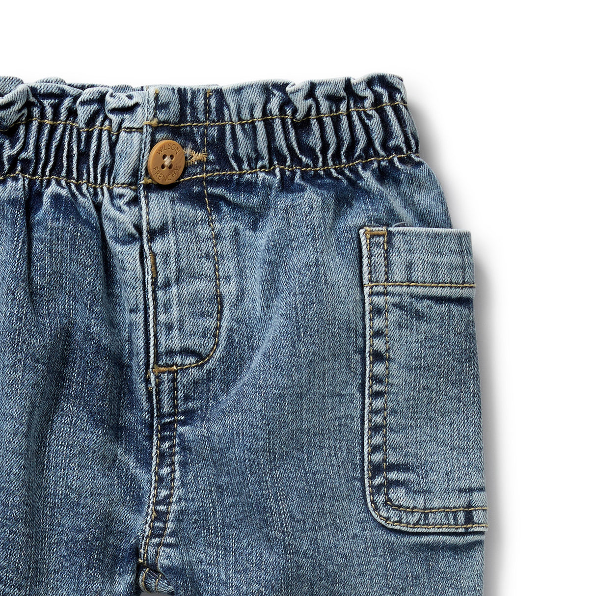 Wilson + Frenchy Organic Cotton Denim Pants