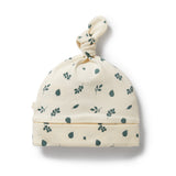 Wilson + Frenchy Organic Cotton Jersey Knot Hat - Twilight Leaf
