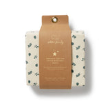 Wilson + Frenchy Organic Cotton Jersey Fitted Bassinet Sheet - Twilight Leaf