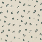 Wilson + Frenchy Organic Cotton Jersey Fitted Bassinet Sheet - Twilight Leaf