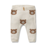 Wilson + Frenchy Knitted Leggings - Beary Cute