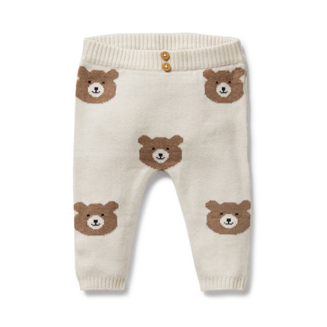 Wilson + Frenchy Knitted Leggings - Beary Cute