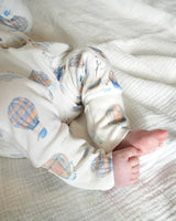 Minihaha Sky High Organic LS Zipsuit