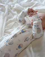 Minihaha Sky High Organic LS Zipsuit