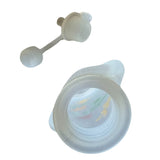 Sinchies Silicone Squeezy Pouch - Pastel White
