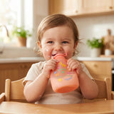 Sinchies Silicone Squeezy Pouch - Pastel Pink
