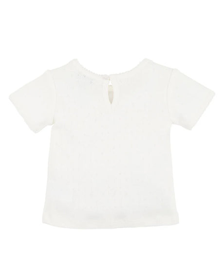 Minihaha Tess Pointelle T-Shirt