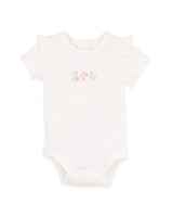 Minihaha Bonnie Organic Embroidered Bodysuit