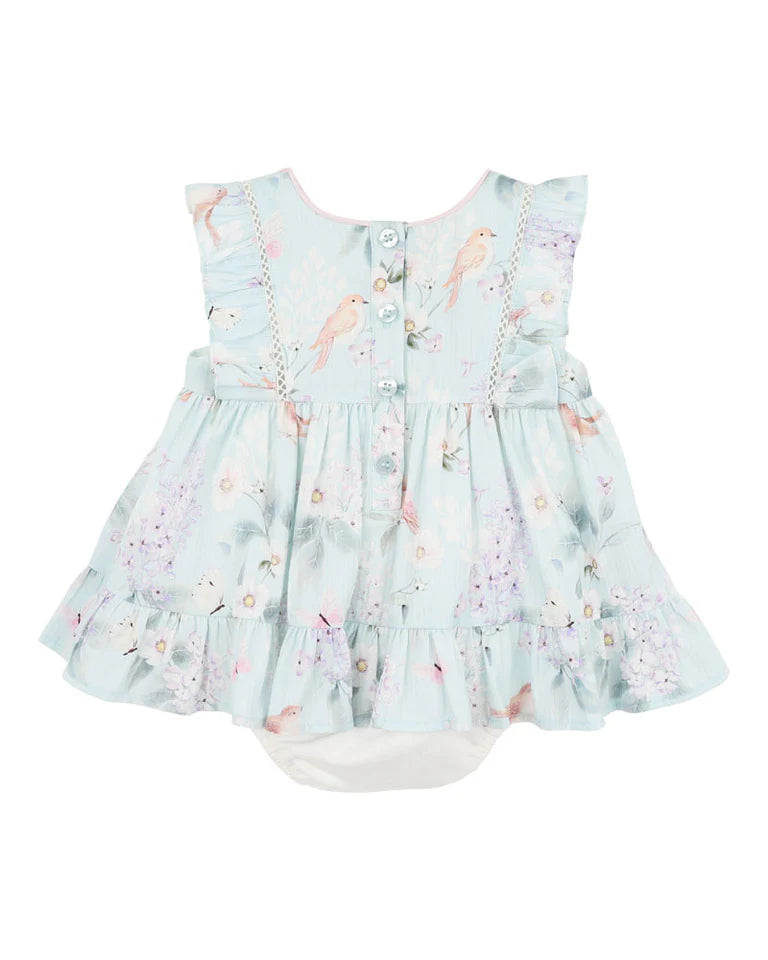 Minihaha Madelyn Print Overlay Dress