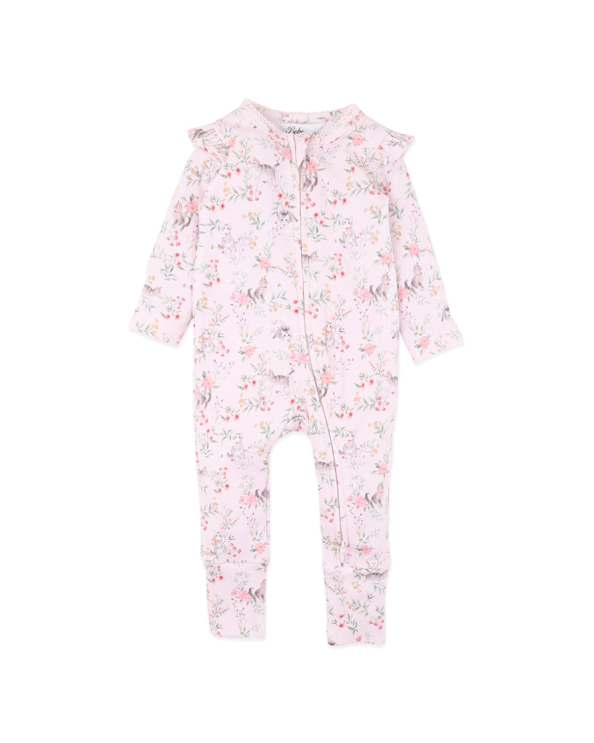 Minihaha Willa Organic LS Zipsuit