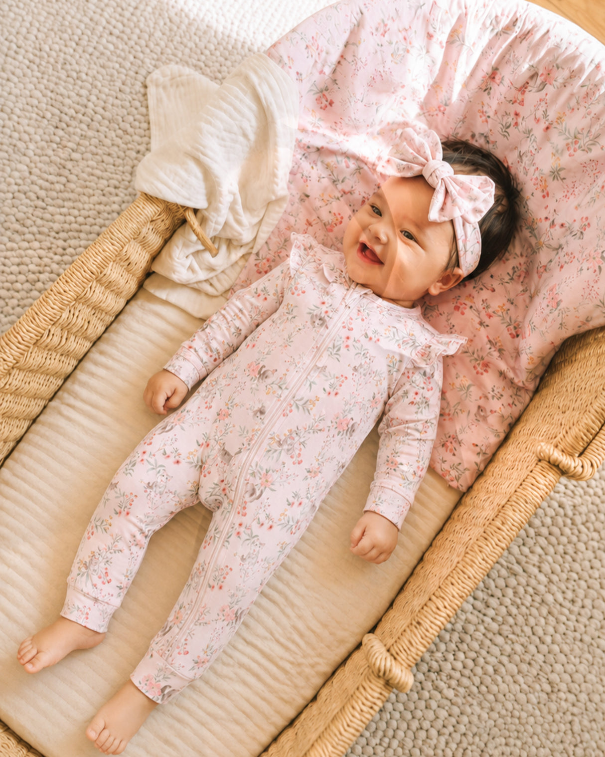 Minihaha Willa Organic LS Zipsuit
