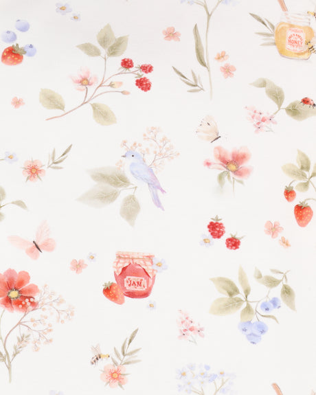 Minihaha Poppy Organic LS Zipsuit