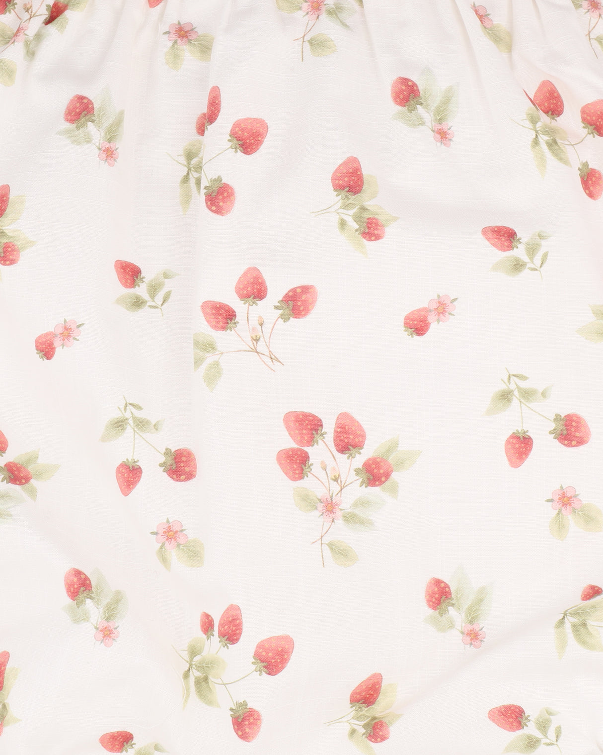 Minihaha Poppy Strawberry Print Romper
