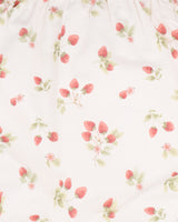 Minihaha Poppy Strawberry Print Romper