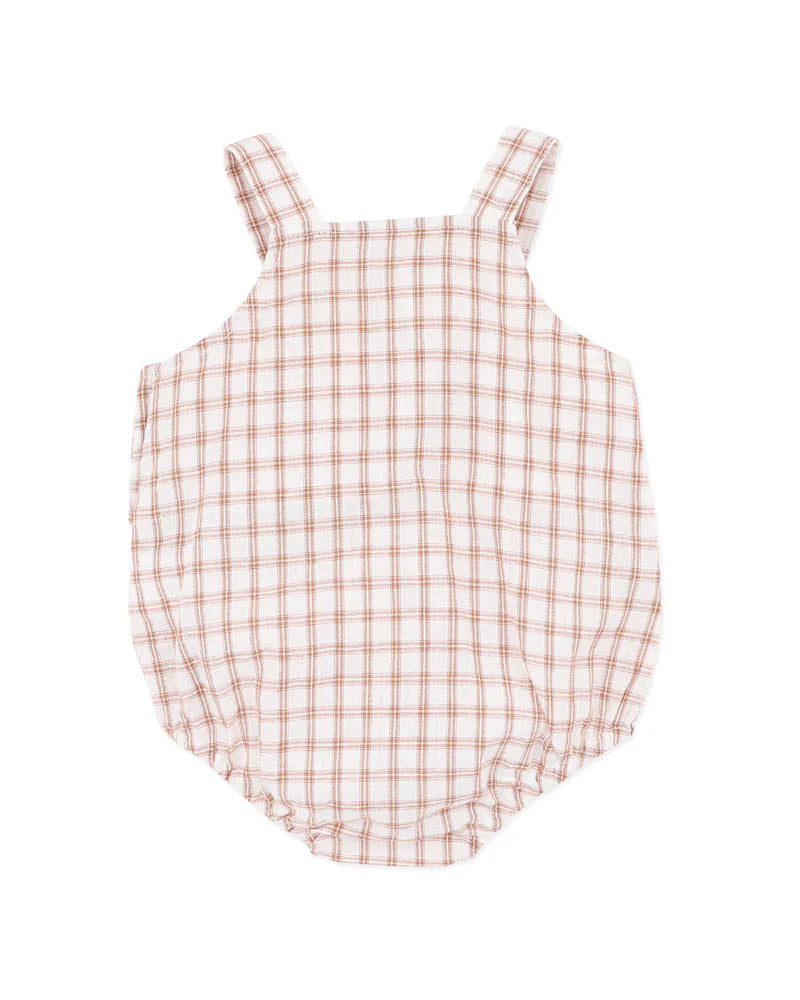 Minihaha Clayton Check Sheep Bodysuit