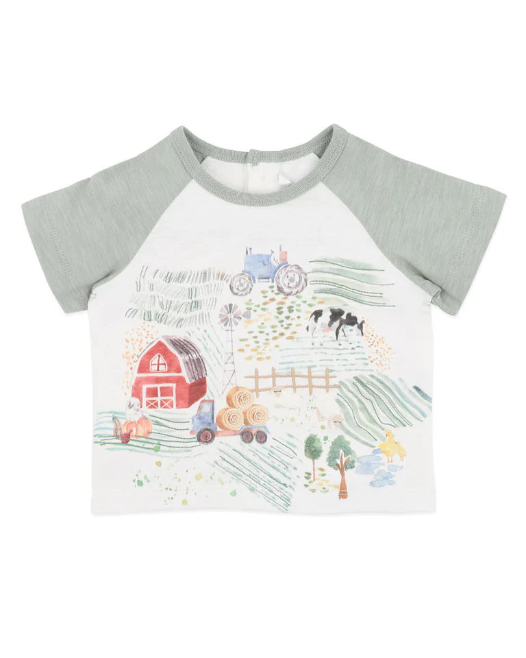 Minihaha Clayton Farm Scene Tee