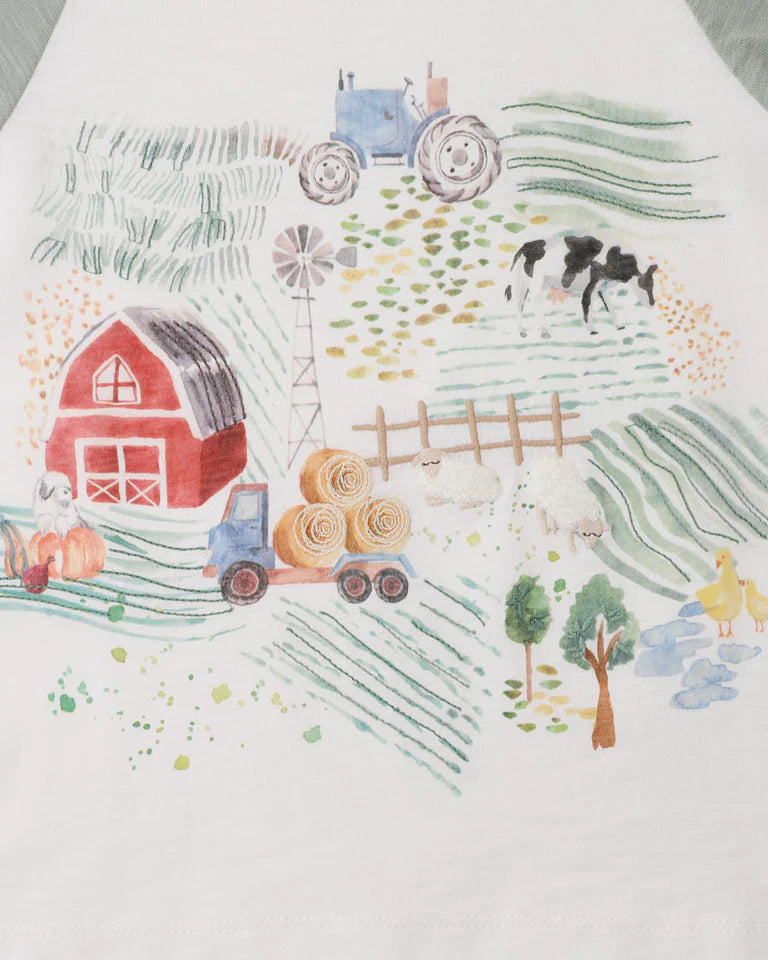 Minihaha Clayton Farm Scene Tee
