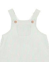 Minihaha Roman Green Stripe Overalls