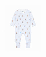 Minihaha Brady Stripe Organic LS Zipsuit