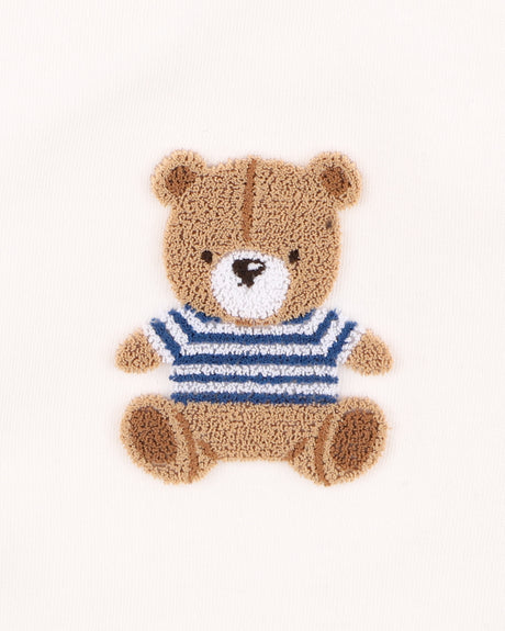 Minihaha Brady Organic Bear Bodysuit