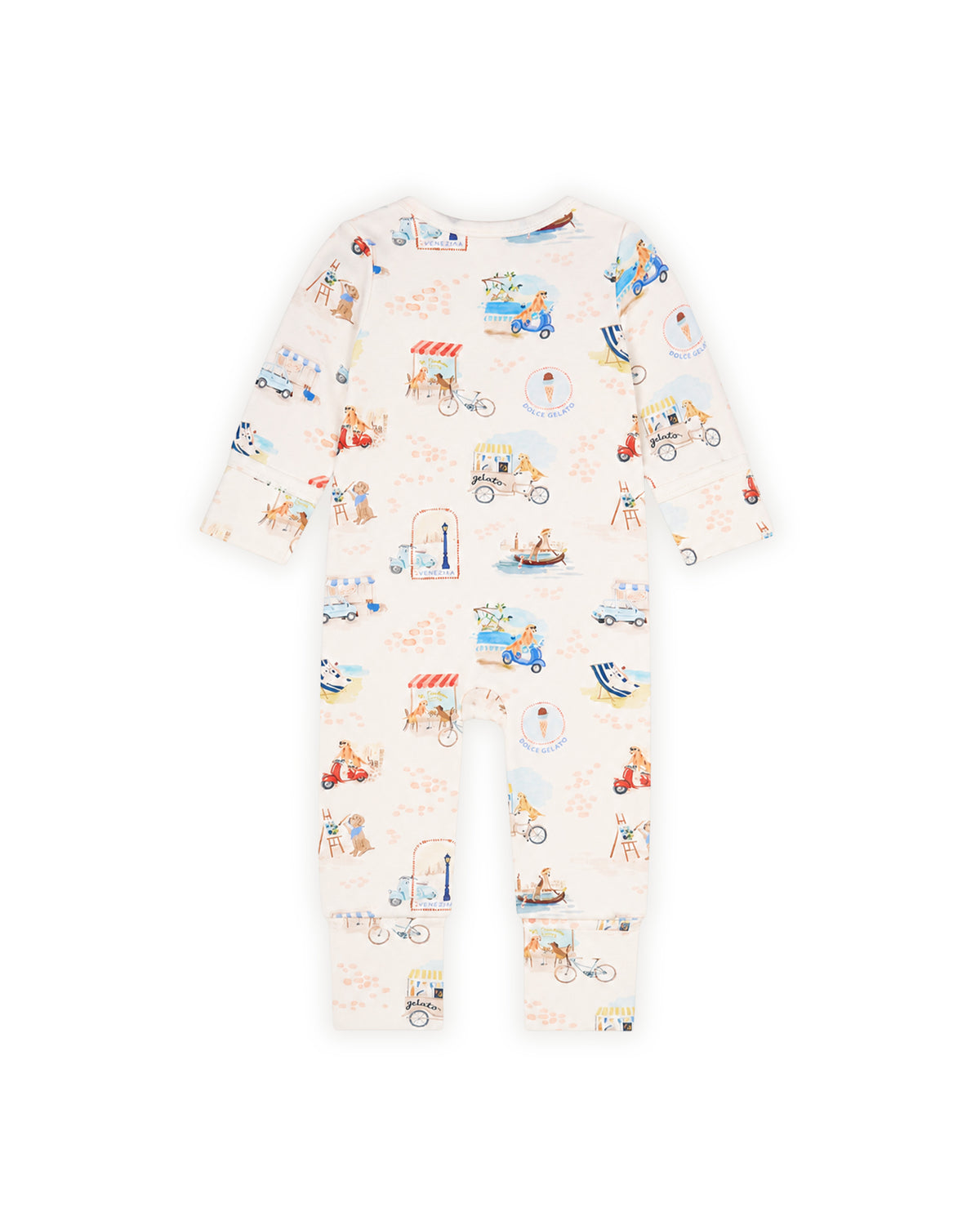 Minihaha Alexi Organic LS Zipsuit