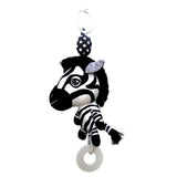 Young Wonderer High Contrast Hanging Pram Toy - Ziggy the Zebra