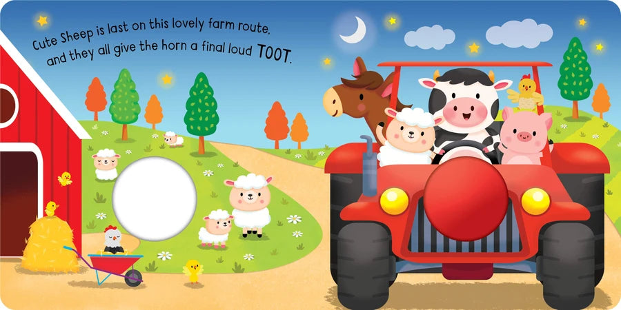 Squeak Me! Board Book - Beep Beep Farm!