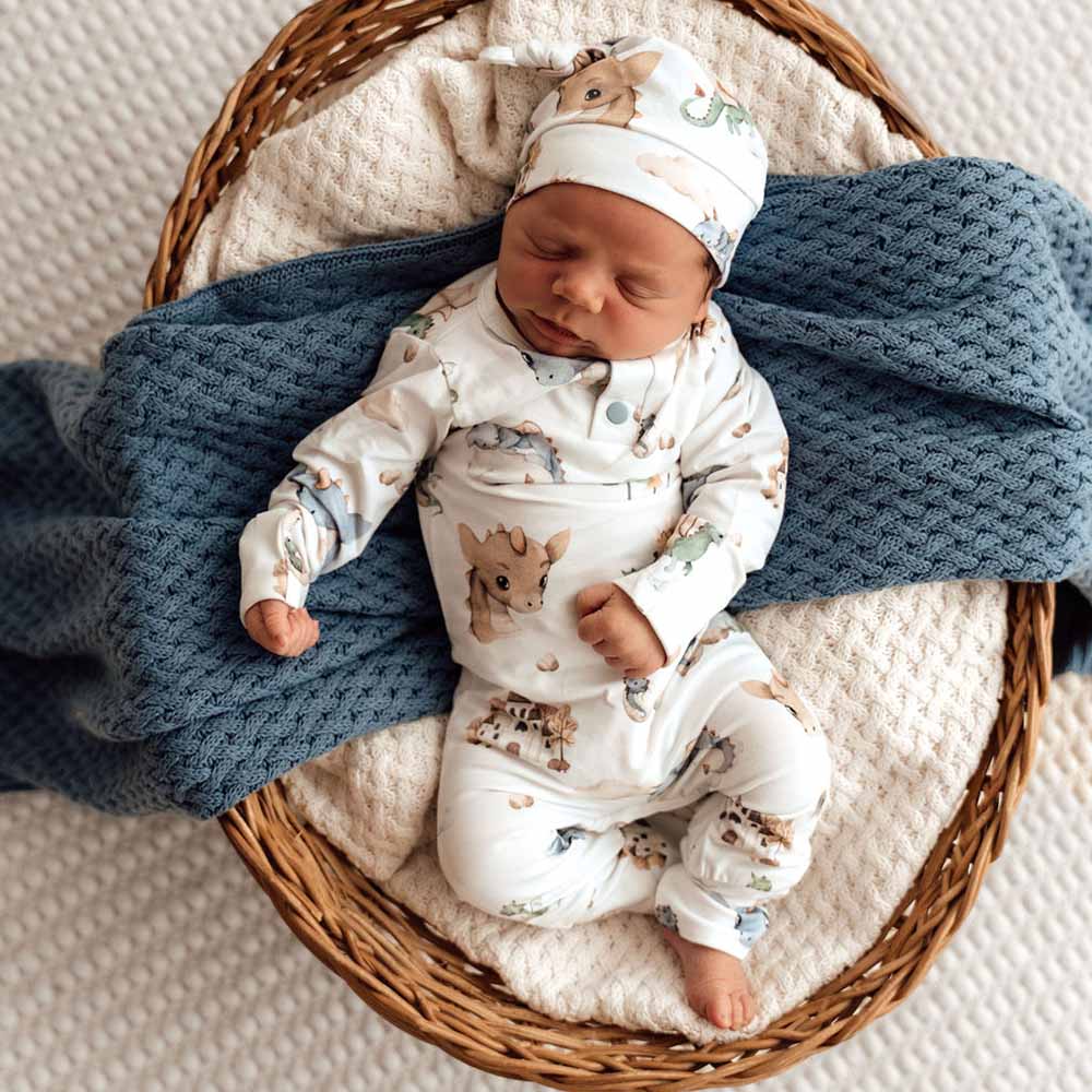 Snuggle Hunny Organic Growsuit - Dragon