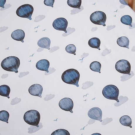 Snuggle Hunny Organic Bassinet Sheet / Change Pad Cover - Cloud Chaser