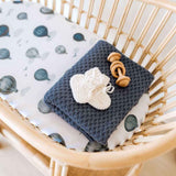 Snuggle Hunny Organic Bassinet Sheet / Change Pad Cover - Cloud Chaser