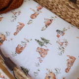 Snuggle Hunny Organic Bassinet Sheet / Change Pad Cover - Bears