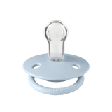BIBS De Lux 2 Pack - Iron/Baby Blue