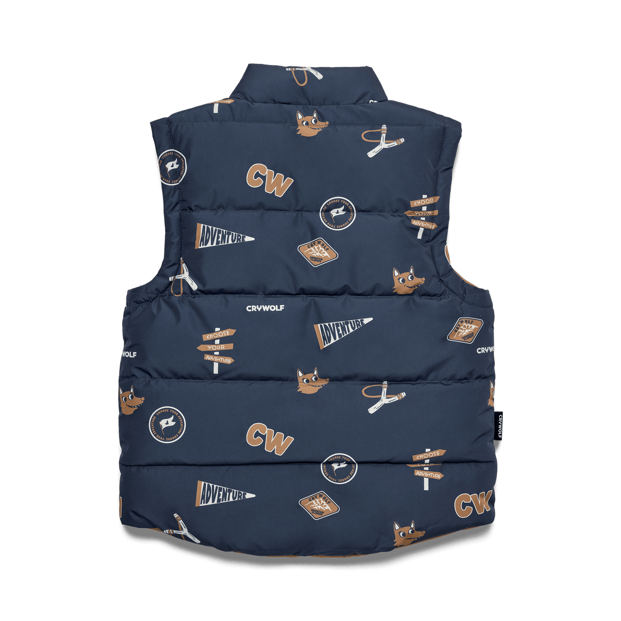Crywolf Reversible Vest - Choose Your Adventure