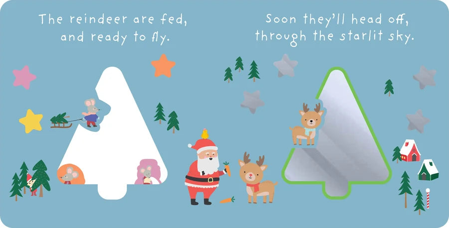 Graduating Mirror Board Book - Under the Christmas Tree