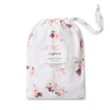 Snuggle Hunny Organic Fitted Cot Sheet - Carousel
