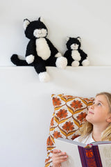 Nana Huchy Checkers the Kitten - Black