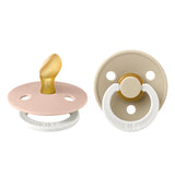 BIBS Pacifier Anatomical - Night Glow - Blush + Vanilla