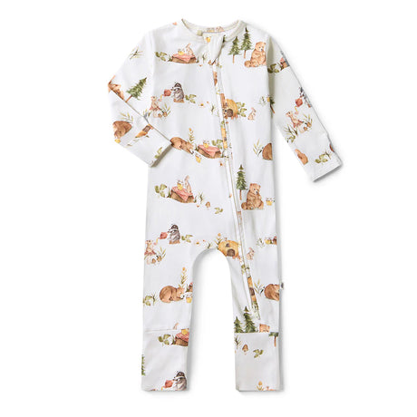 Snuggle Hunny Organic Convertible Romper - Bears