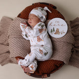 Snuggle Hunny Organic Convertible Romper - Bears