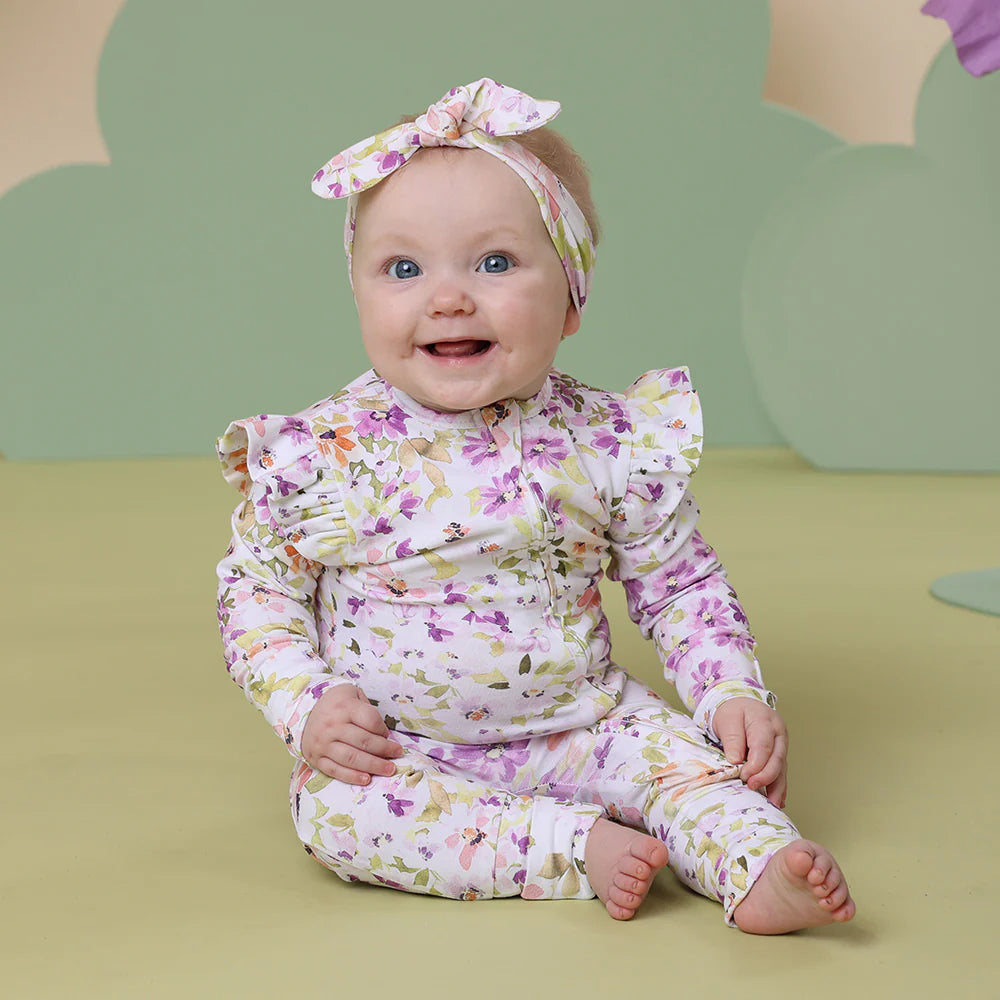 Snuggle Hunny Organic Convertible Romper - Isla