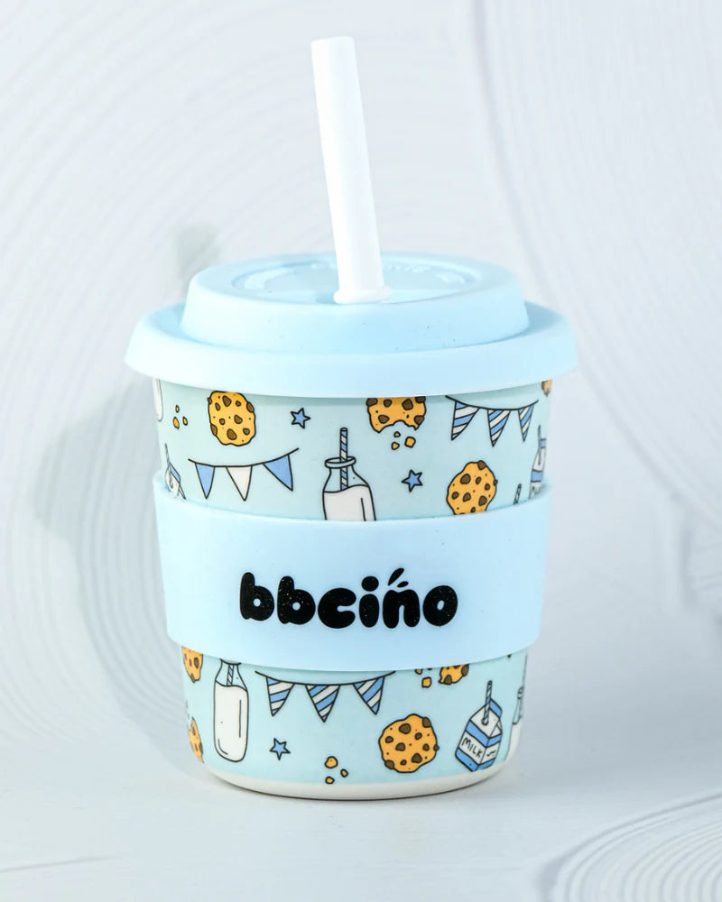 bbcino 240mL Bambinocino Cup - Tough Cookie (Blue)